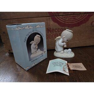 Vtg 1984 Precious Moments"God’s Ray Of Mercy” Figurine PM-841